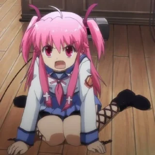 Sticker yui / angel beats - 9