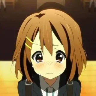 Sticker ꪆ୧ yui hirasawa ꒰ 🐕 ꒱  by : @kotichkv - 11