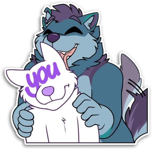 Sticker Yukon Wolf - 9