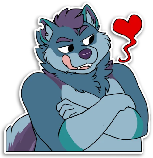 Sticker Yukon Wolf - 5