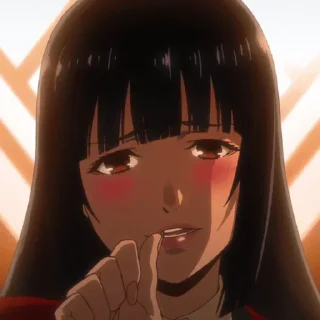 Sticker Yumeko Jabami ‣ @animestickersii - 8