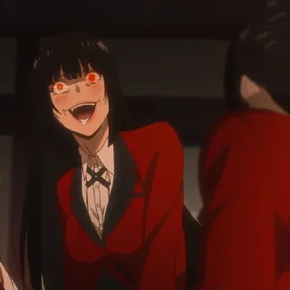 Sticker Yumeko Jabami ‣ @animestickersii - 7