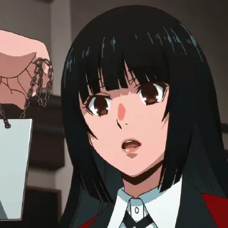 Sticker Yumeko Jabami ‣ @animestickersii - 2