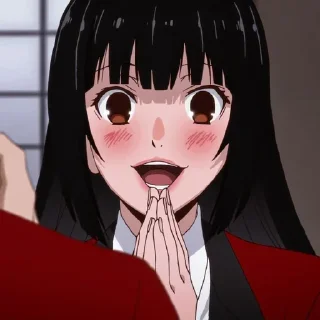 Sticker Yumeko Jabami ‣ @animestickersii - 6