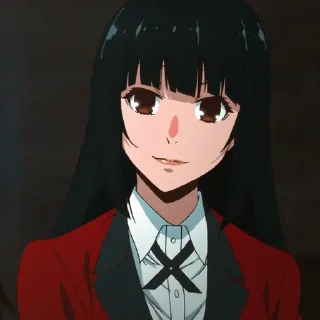 Sticker Yumeko Jabami ‣ @animestickersii - 1