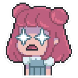 Sticker Юмико :: @stickroom - 1