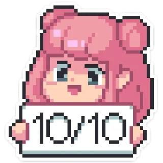 Sticker Юмико :: @stickroom - 2