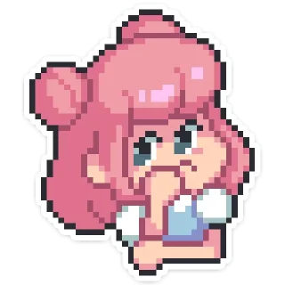 Sticker Юмико :: @stickroom - 5