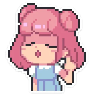 Sticker Юмико :: @stickroom - 11