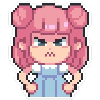 Sticker Юмико :: @stickroom - 4