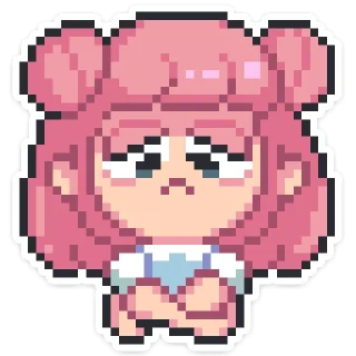 Sticker Юмико :: @stickroom - 3