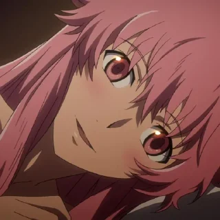 Sticker Yuno Gasai @animestickersii - 8