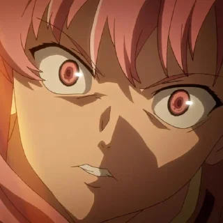 Sticker Yuno Gasai @animestickersii - 2