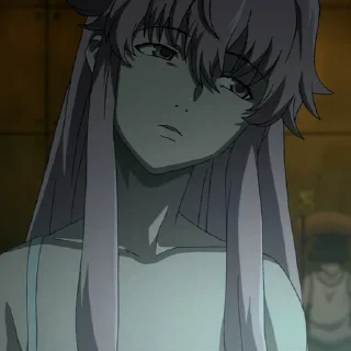 Sticker Yuno Gasai @animestickersii - 0