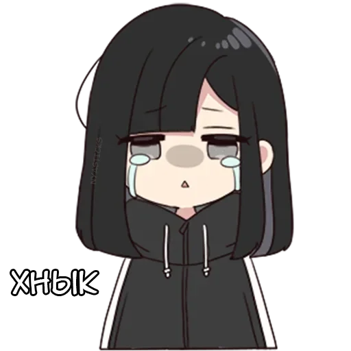 Стикер Юрудура-тян ч.2 @tg_sticks - 11