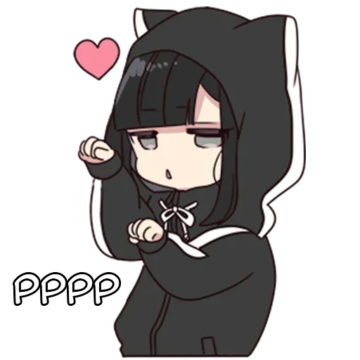 Стикер Юрудура-тян ч.2 @tg_sticks - 8