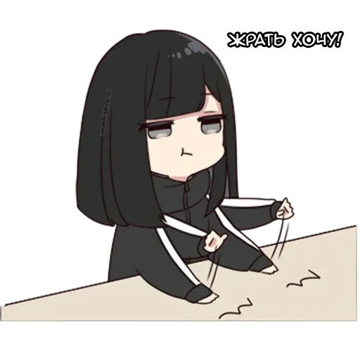 Стикер Юрудура-тян ч.2 @tg_sticks - 7