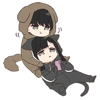 Sticker Юрудара-кун ч.1 - @tg_sticks - 9