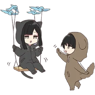 Sticker Юрудара-кун ч.1 - @tg_sticks - 2