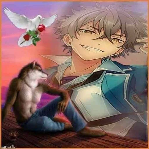 Стикер Я ебала рея амаядо в рот • @sticbot - 2