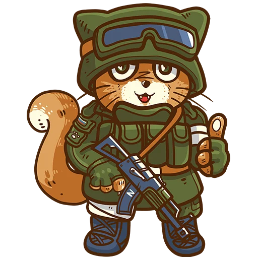 Стикер Russian cats - 7