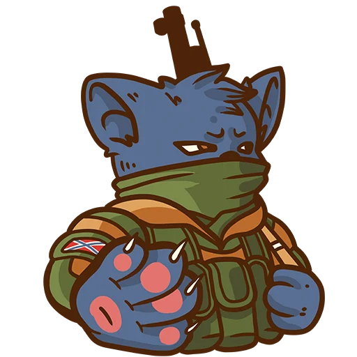 Стикер Russian cats - 5