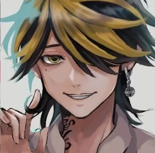 аниме мультфильм человеческое лицо