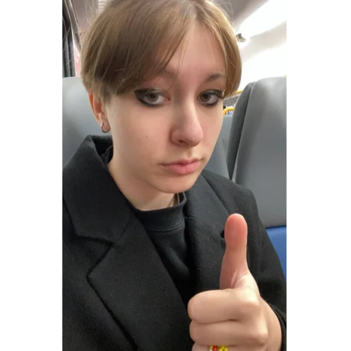 person human face clothing