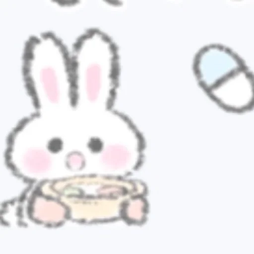 sketch drawing rabbit