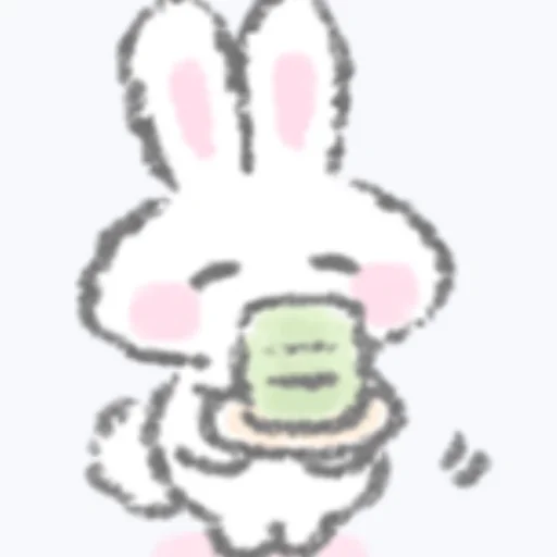 sketch drawing rabbit