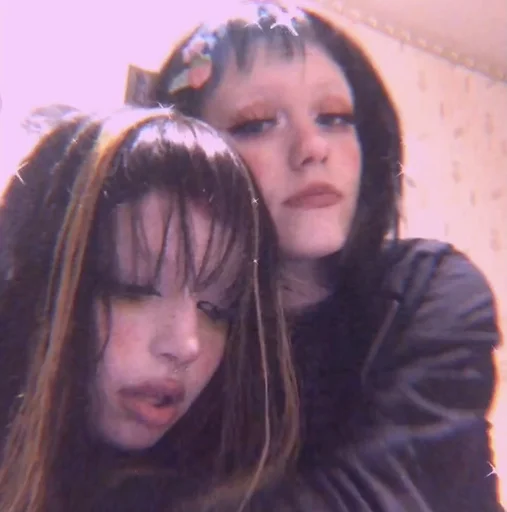 person human face long hair