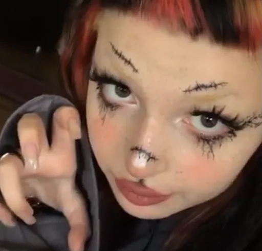person eyelash eyebrow