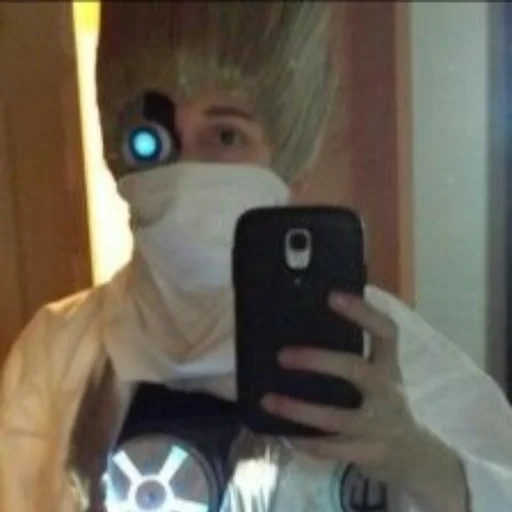 person indoor gadget