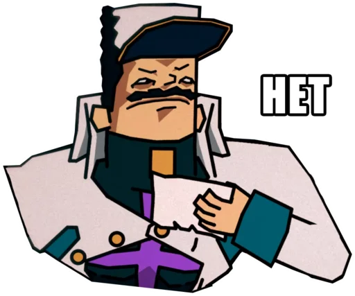 Sticker Jojo Cringe Crimson / Запомни Меня - 0