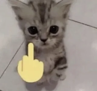 Sticker заткнись - 9