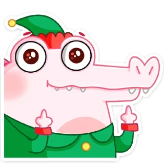 Sticker Эльф Зефир (@TgSticker) - 10