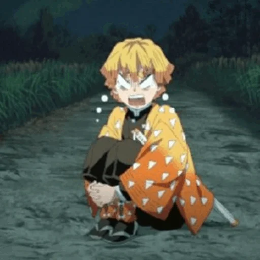 Стикер ⚡zenitsu .❈. @KA_anime_sticker - 10