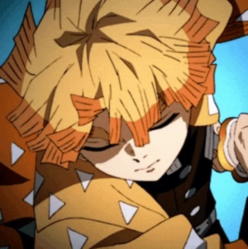 Стикер ⚡zenitsu .❈. @KA_anime_sticker - 7