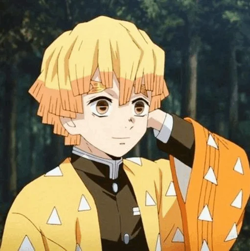 Стикер ⚡zenitsu .❈. @KA_anime_sticker - 6