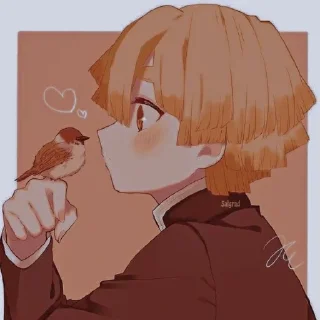 Стикер ЗᎬᎻИЦᎩ | @demonslayerfortressofinfinity - 3