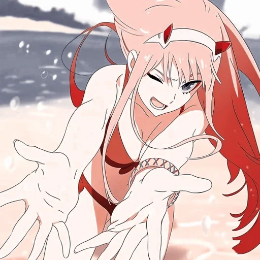 Стикер ✧✧✧ZERO TWO✧✧✧ @anime_sticks :: @fStikBot - 3