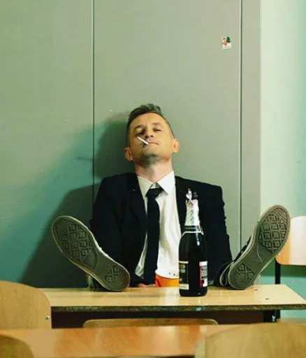 Sticker обличчя жадана - 10