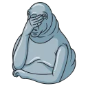 Стикер Ждун - 3