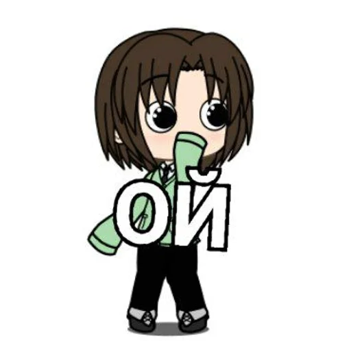 Стикер ГАЧИМУЧИ С ЖЕНОЙ КАОРУ❤❤❤ :: @fStikBot - 6