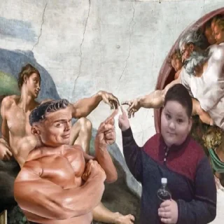 Sticker пися попа какашки - 4