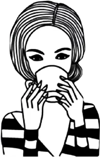 Стикер Жизнь в полоску - 0