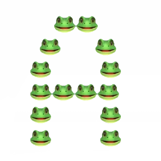 Sticker АБВ🐸 - 4