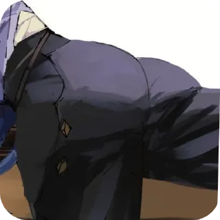 Стикер жопки - 9