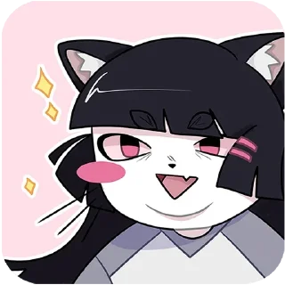 Стикер с0ннаяь @nyashastik - 1