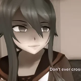 Sticker ʀʏᴏʙᴀ @yanderesimulatorhh - 1